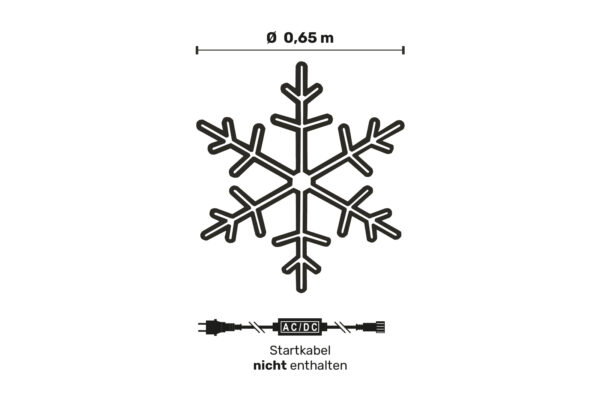 Schneeflocken-Beleuchtung