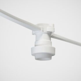 Blynx - Lichterkette ohne Lämpchen - Nahaufnahme - Weiß - 10724