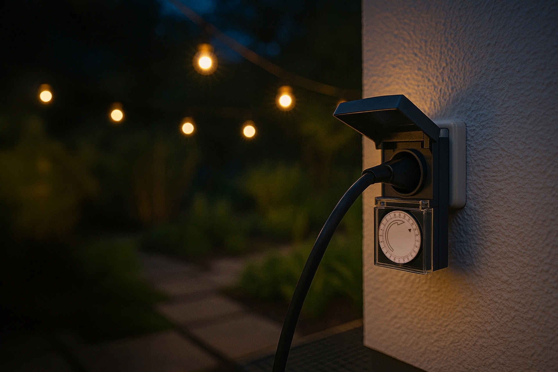 Schemerschakelaar buiten