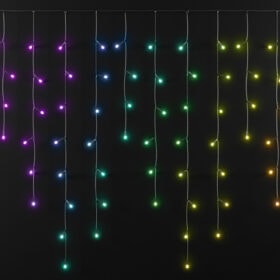 Twinkly Plus Icicle 250 LED IP65 Eiszapfenbeleuchtung Weihnachtsbeleuchtung