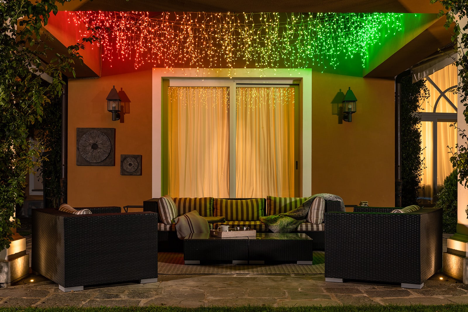 Twinkly Plus Icicle rgbw IP65 smarte Weihnachtsbeleuchtung Eiszapfenbeleuchtung