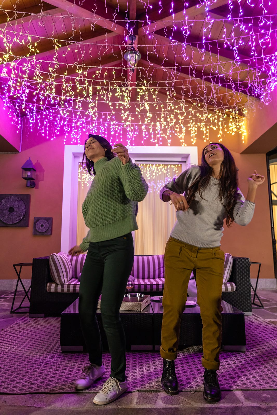 Twinkly Plus Icicle rgbw IP65 smarte Weihnachtsbeleuchtung Eiszapfenbeleuchtung