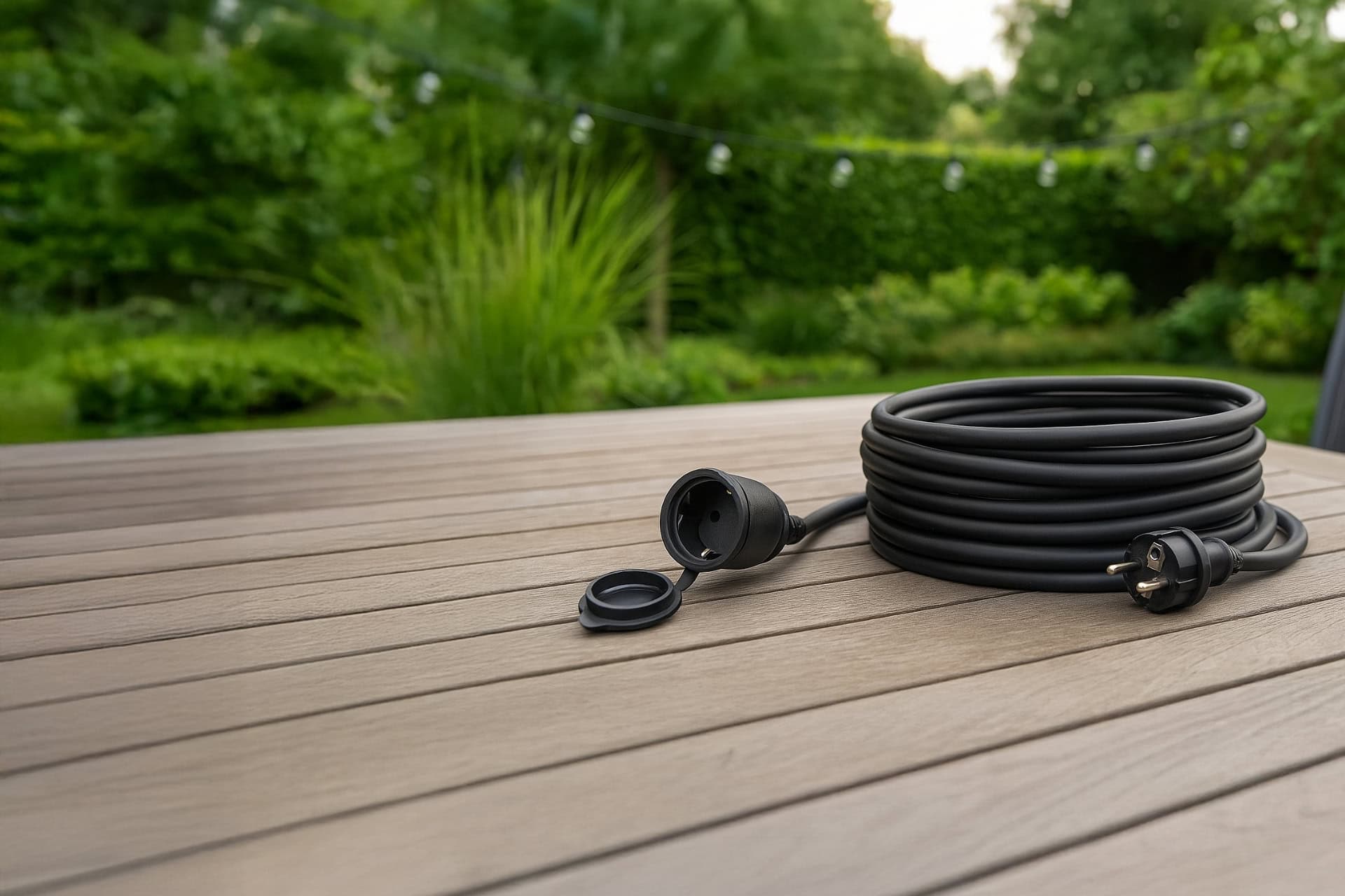 Verlengsnoer buiten