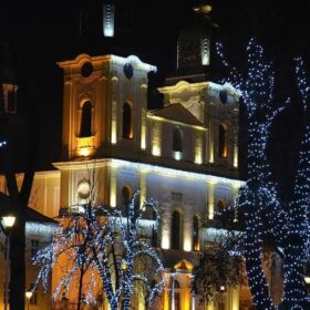 Baumbeleuchtung Weihnachten