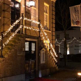 Weihnachtsbeleuchtung außen