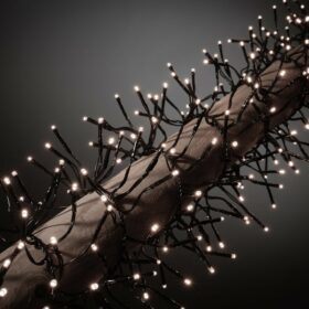 Cluster-Beleuchtung Weihnachtsbaum kaltweiß