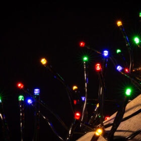 Cluster-Beleuchtung Weihnachten