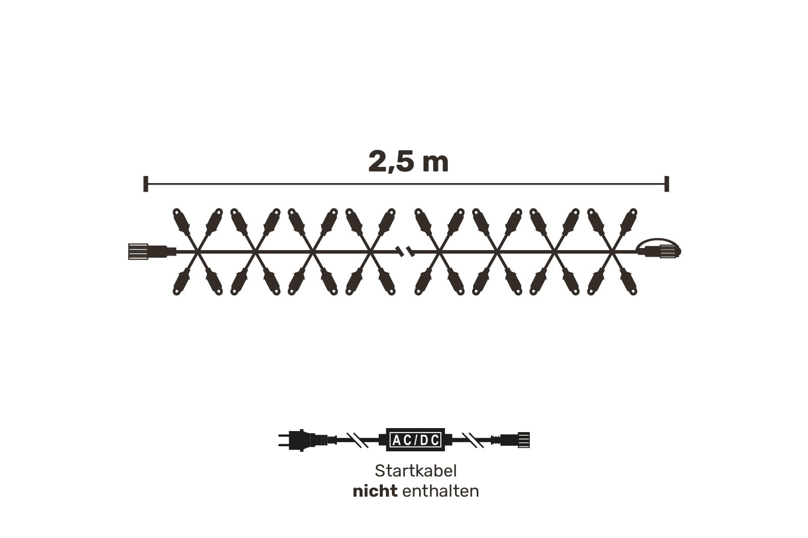 Cluster-Beleuchtung verbindbar
