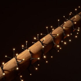 kompakte weihnachtsbeleuchtung soft gold