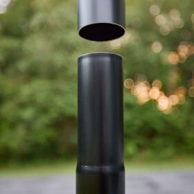 teilbarer Fahnenmast Aluminium Rohre