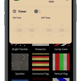 Dimbare Weihnachtsbeleuchtung Twinkly