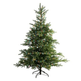 Drahtbeleuchtung Weihnachtsbaum bunt