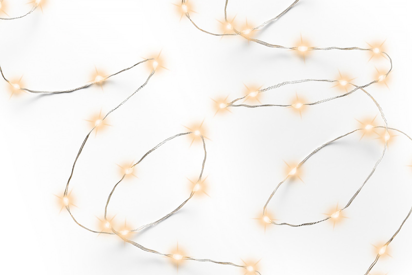 Drahtbeleuchtung klassisch warmweiß