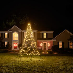 fairybell 3 meter 480 für draußen weihnachtsbaum