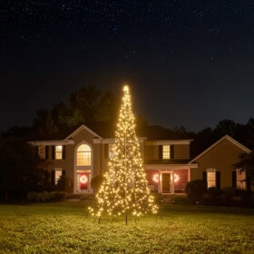 fairybell 4 meter 640 leds inklusive mast