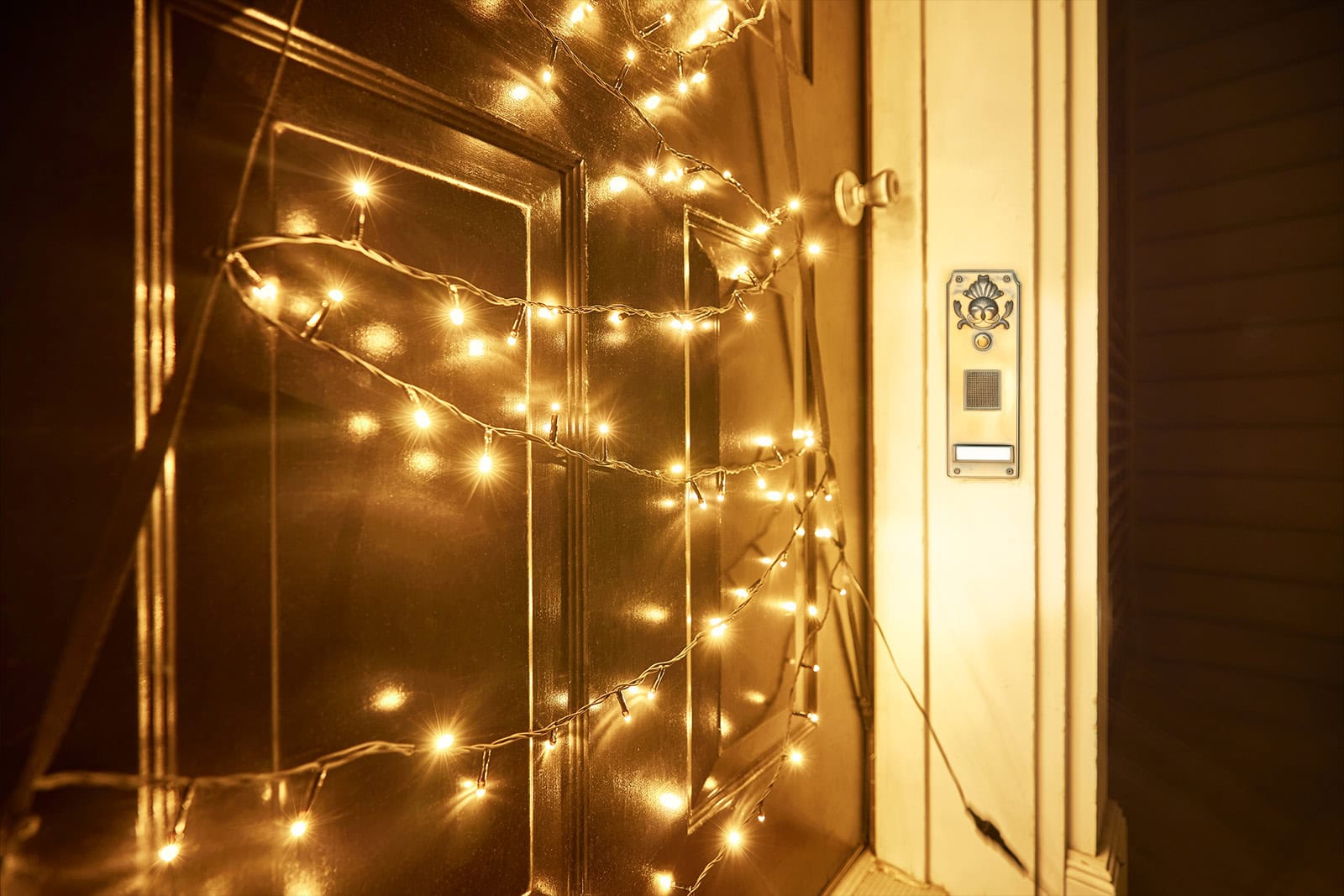 fairybell Türweihnachtsbaum außen Detail