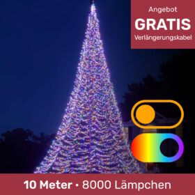 fairybell luminous switch 10 Meter 8000 led