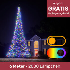 Fairybell Luminous Switch 6 Meter 2000 LED