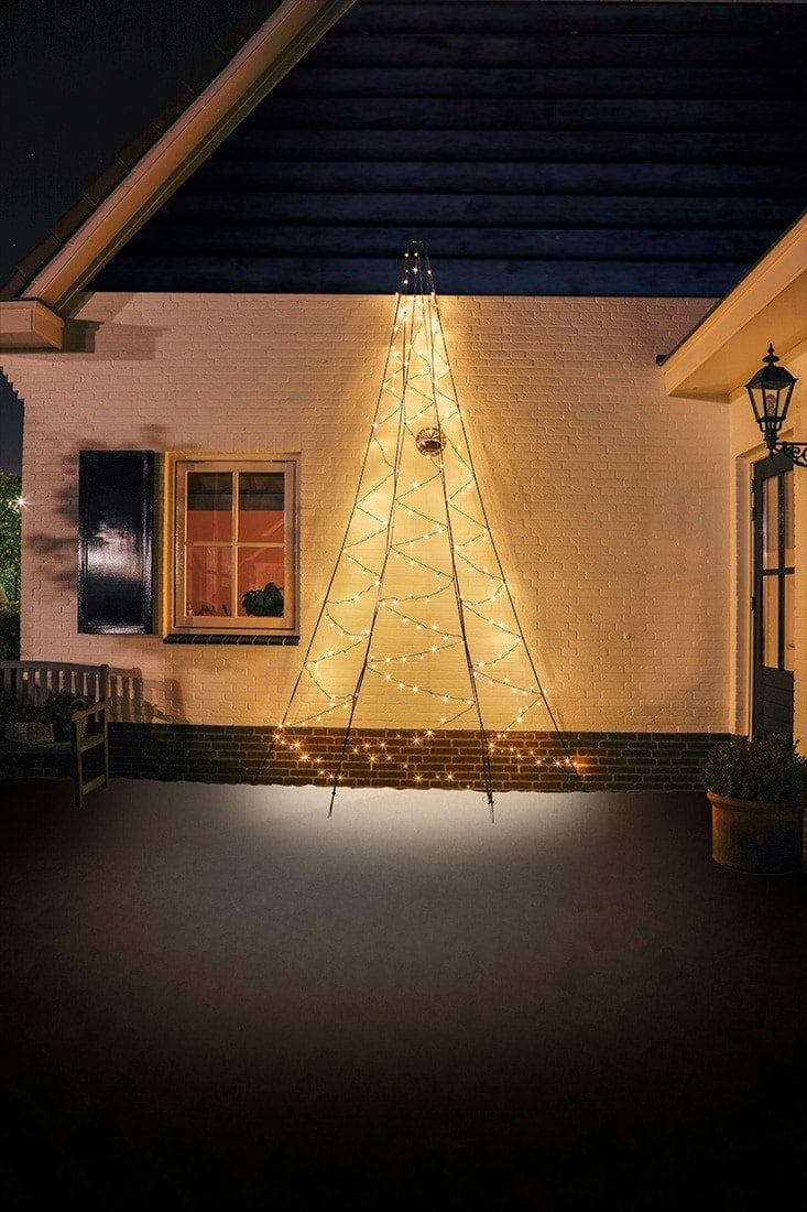 fairybell wandweihnachtsbaum 400 cm 240 led