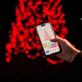 fairybell fahnenmast weihnachtsbaum smart magic demo 2