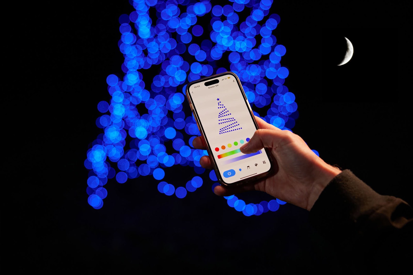 fairybell fahnenmast weihnachtsbaum smart magic demo 4