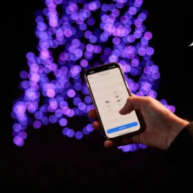 fairybell fahnenmast weihnachtsbeleuchtung smart magic demo 6