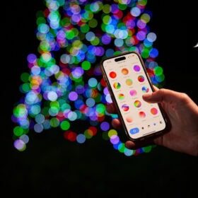 fairybell fahnenmast weihnachtsbeleuchtung smart magic demo 8