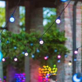 Festbeleuchtung für draußen twinkly