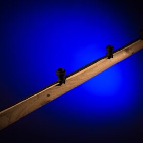 Festbeleuchtung Stacheldraht