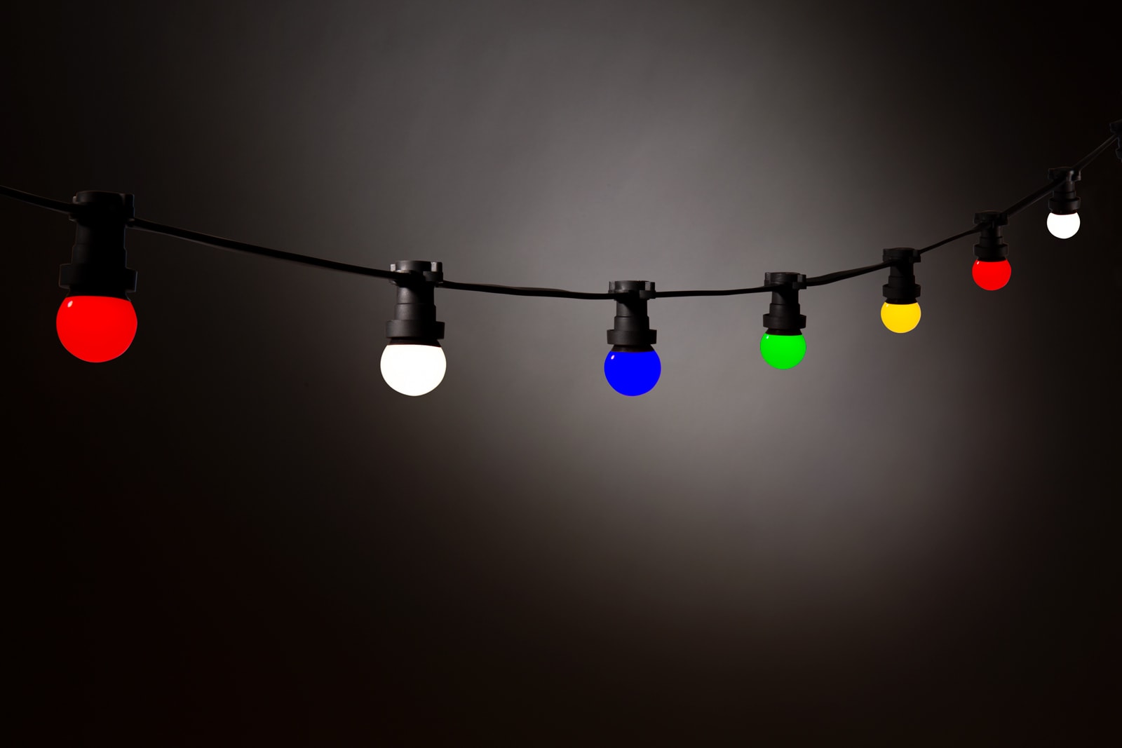 farbige lampen prikkabel