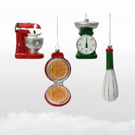 gemütlich backen küche vintage weihnachtsbaumhänger weihnachtsornamente altmodisch