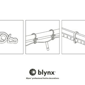 Dachrinnenhaken Weihnachtsbeleuchtung