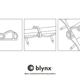 Dachrinnenhaken Weihnachtsbeleuchtung
