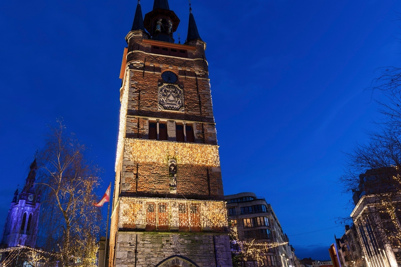 Vorhang Beleuchtung außen