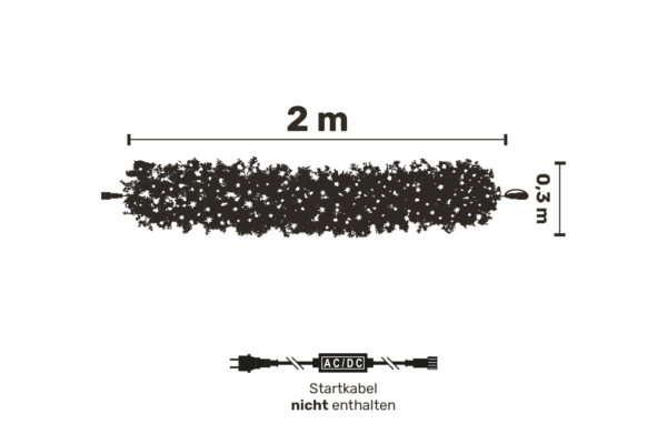 Girlande mit Beleuchtung