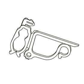 Haken Dachrinne Weihnachtsbeleuchtung