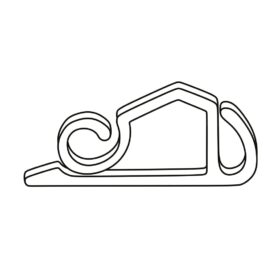 Haken Dachrinne Weihnachtsbeleuchtung