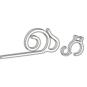 Haken Dachrinne Weihnachtsbeleuchtung