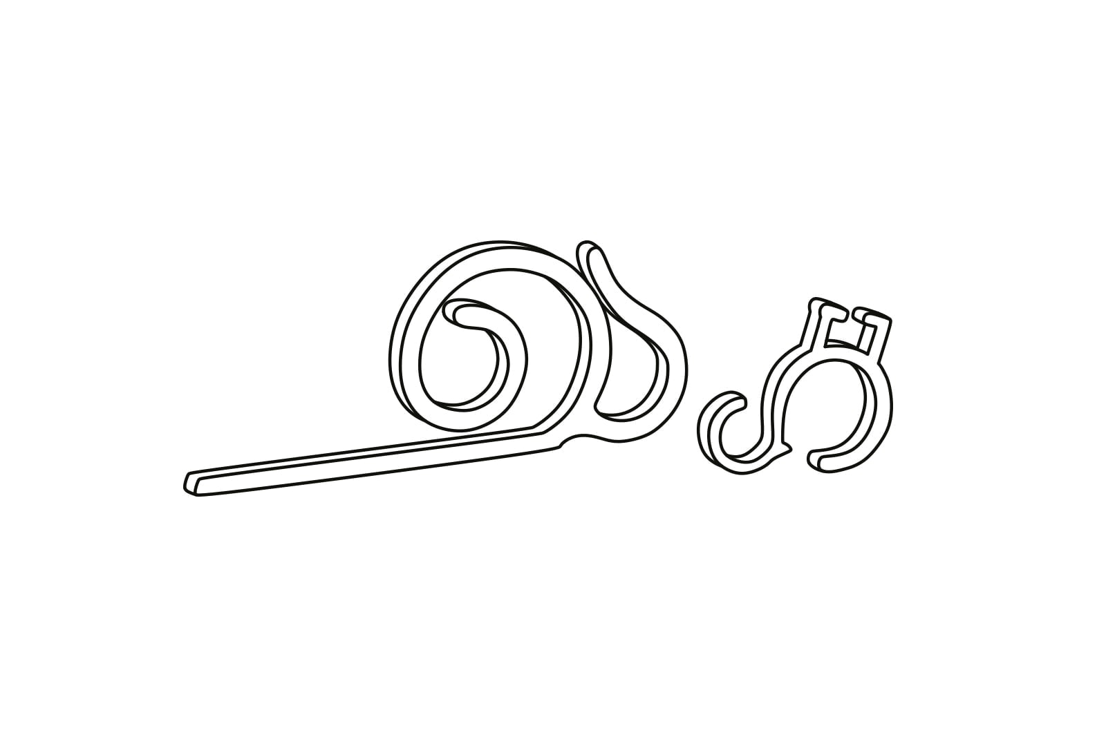 Haken Dachrinne Weihnachtsbeleuchtung