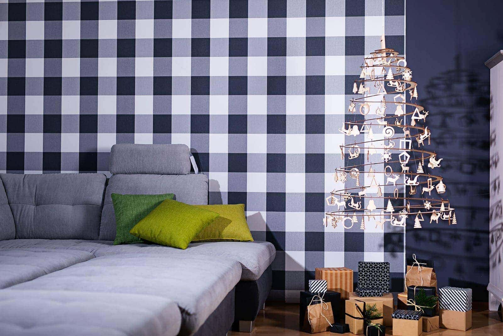 Hängender Weihnachtsbaum Header