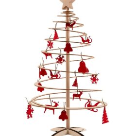 Holz-Weihnachtsbäume spira mini