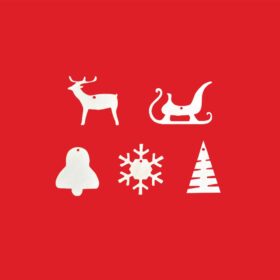 hölzerne Weihnachtsanhänger Spira