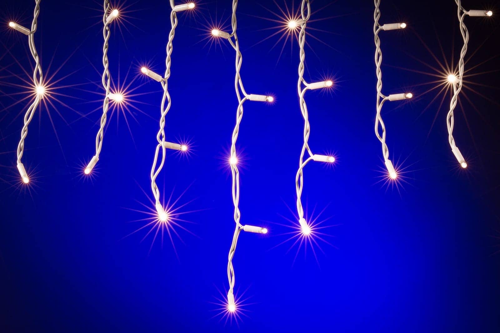 Eiszapfen-Weihnachtsbeleuchtung