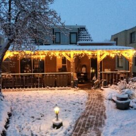 Eiszapfenleuchten klassisch warm