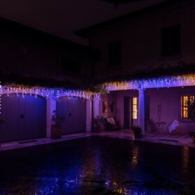 Eiszapfen Weihnachtsbeleuchtung Twinkly