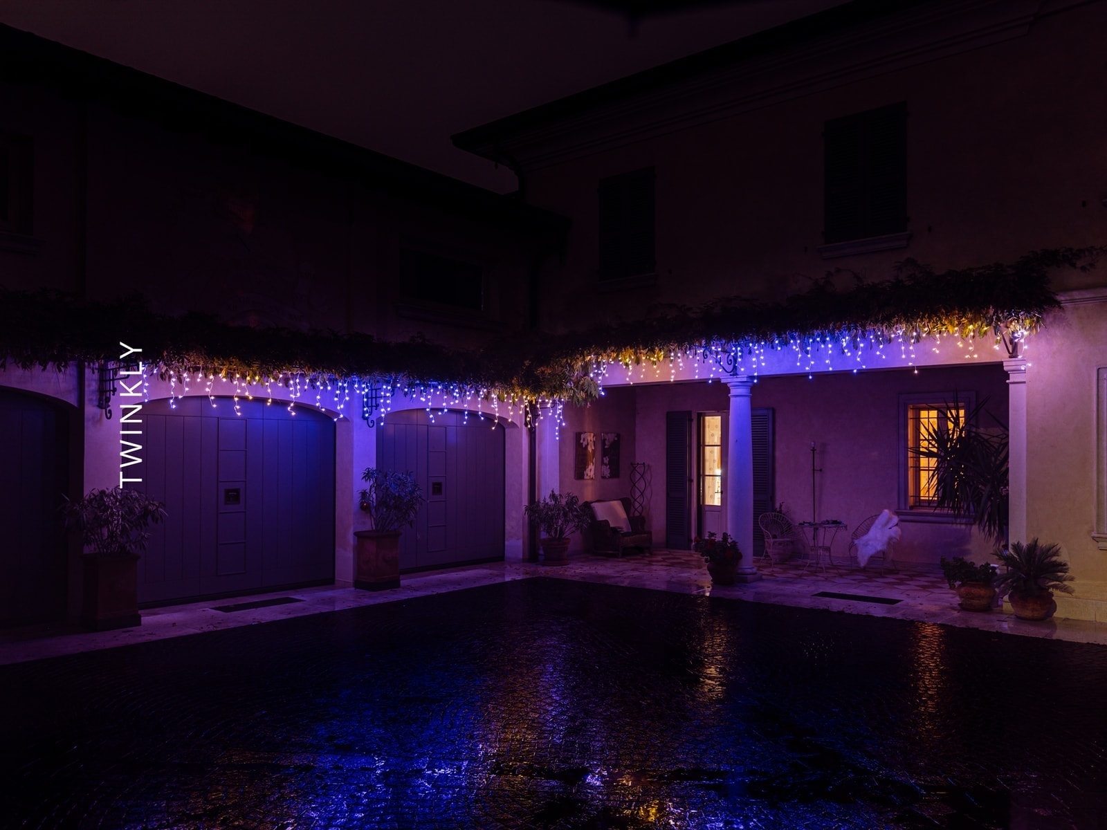 Eiszapfen Weihnachtsbeleuchtung Twinkly