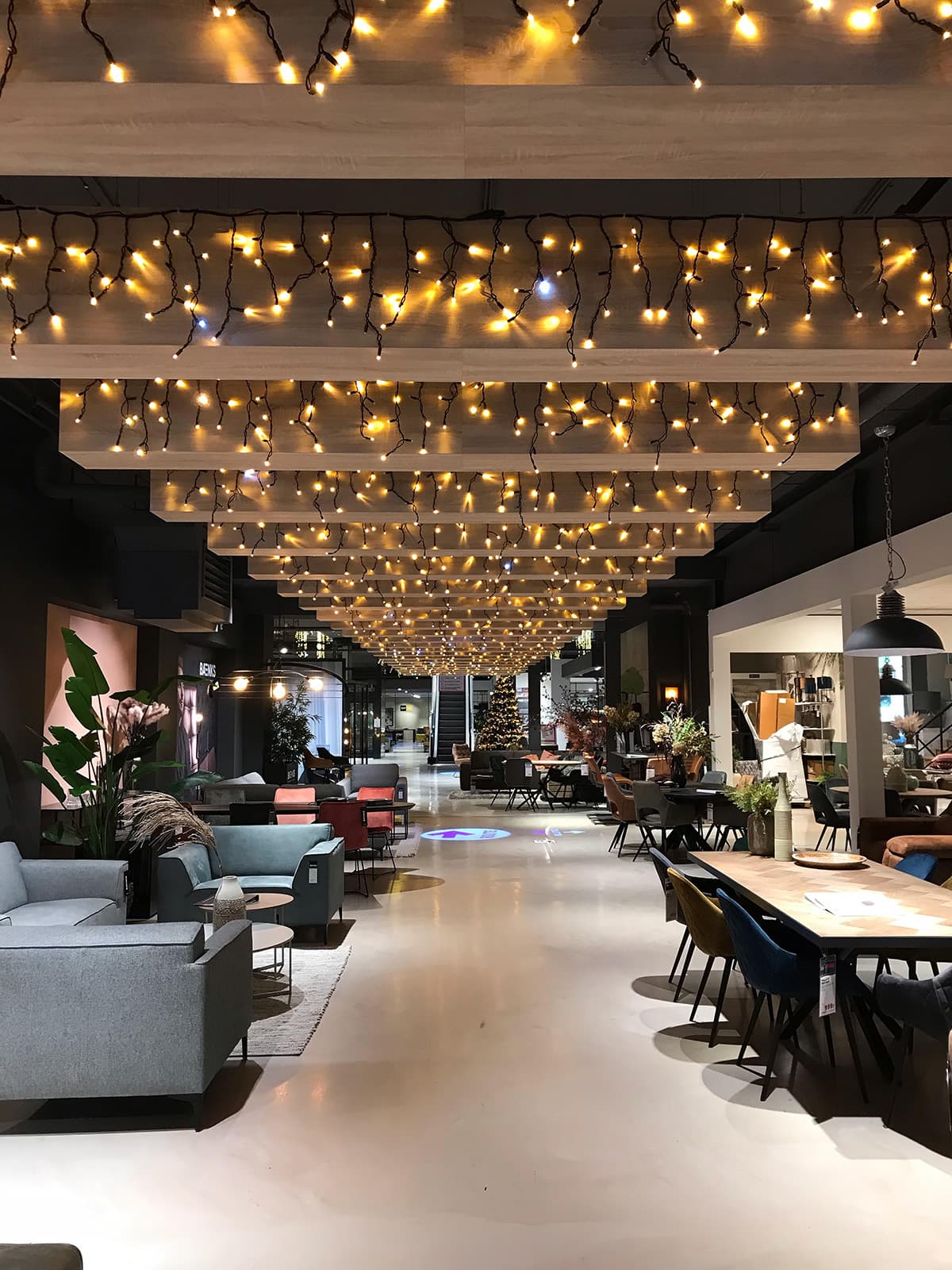 ijspegelverlichting binnen