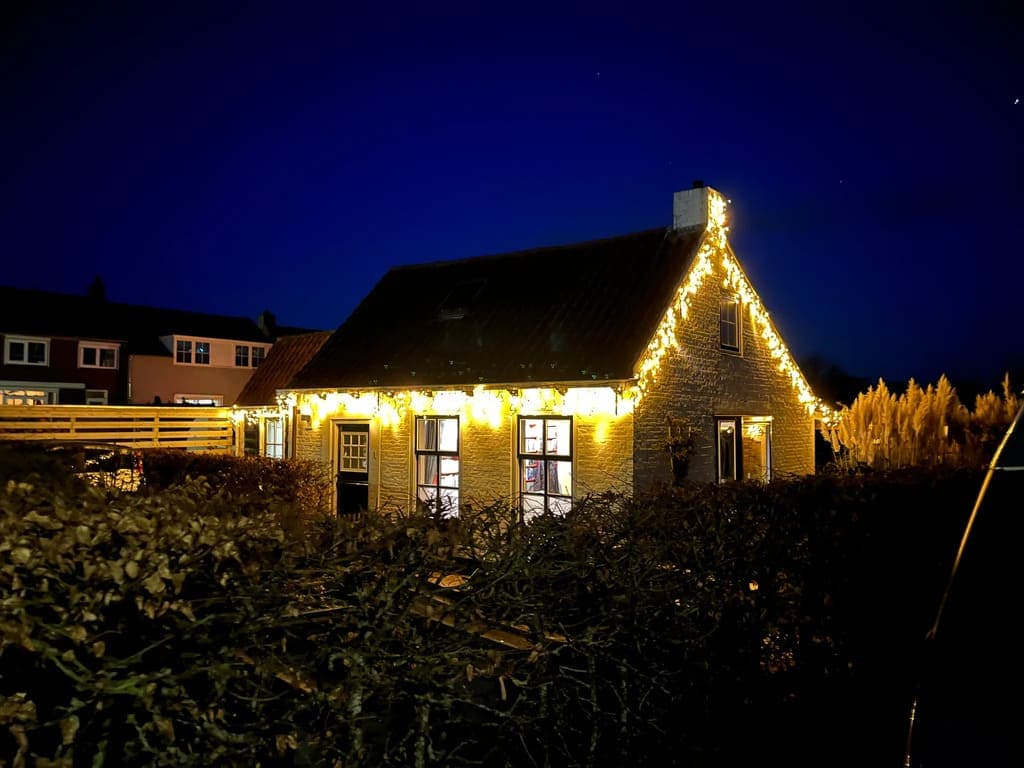 ijspegelverlichting foto buiten