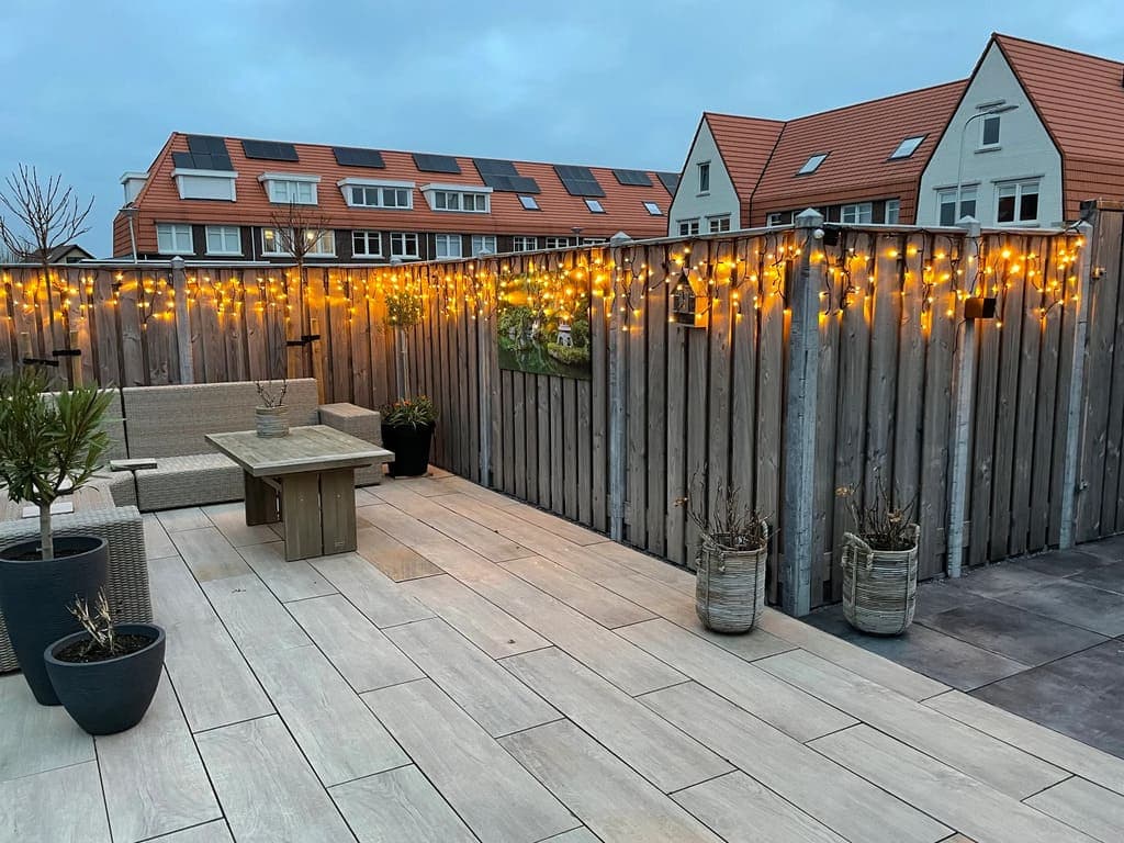 ijspegelverlichting hek