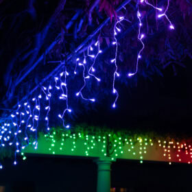 eiszapfenbeleuchtung farbe